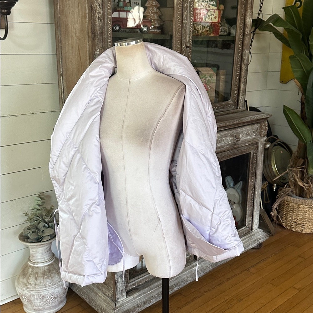 CUDDLEDOWN DOWN BED JACKET BELLFLOWER LARGE NEW DUCK DOWN - Picture 7 of 10